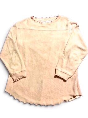 Pink Newport News 3/4 sleeve Top Sz oversize S
